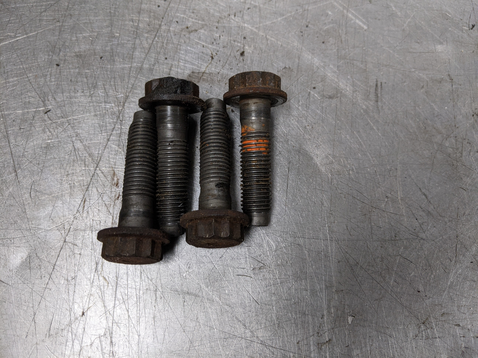 Crankshaft Pulley Bolts For 17-19 Ford F-250 Super Duty  6.7 BC3E6379AC Diesel Item image 2
