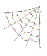 Multicolor Corner Web Light, 3Ft, LED Minis, 30In X 30In, Halloween Indo... - $317.89 MXN