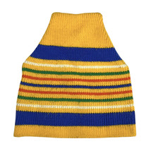 Vtg Wigwam Knit Hat Beanie Retro Ski Rainbow Striped Red Blue Yellow Mad... - $904.37 MXN