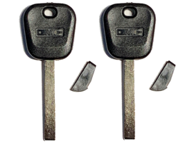 2 GMC B119 2010-2019 8 or 10-Cut KEY SHELL (no chip) USA Seller A++++ - £5.42 GBP