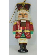 Russian Hand Crafted And Painted Nutcracker Ornament, Red Decor Color Ja... - $83.92 CAD