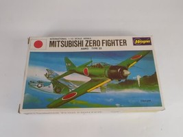 Hasegawa MiniCraft Mitsubishi A6M3 Zero Fighter Type 22 1/72 Complete in Box - $21.97