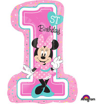 Happy Birthday Minnie 1St Birthday - £35.24 GBP