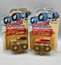 VTG Coca-Cola Tough Riders 4x4 Diecast Metal Trucks - Hartoy HONG KONG -... - £14.90 GBP