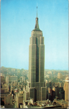 Postcard NY New York City Empire State Building Vintage Postcard (A5) - £3.60 GBP