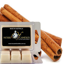 Cinnamon Spice Scented Candle Melts X Strong 80hr Clam Packs - $18.95+