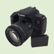 Canon EOS Rebel T7i Digital SLR Camera w/ EF-S 18-55mm f/4-5.6 IS STM Zo... - $456.57