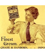 Chase And Sandborn Coffee 1897 Advertisement Victorian Java Mocha #2 DWFF19 - $372.98 MXN