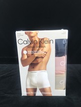 Men&#39;s Set of 3 cotton stretch fit trunks underwear briefs Calvin Klein X... - £17.93 GBP
