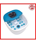 Luxury Foot Spa Massager with Heat &amp; Bubble System - Perfect for Home En... - $88.14 CAD