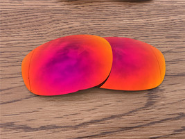 fire ruby red polarized Replacement Lenses for Oakley Big Square Wire - £11.96 GBP