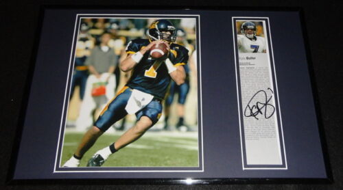 Primary image for Kyle Boller Signed Framed 11x17 Photo Display Cal Bears Ravens