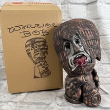Lost Temple Traders Warrior Bob Tiki Mug Tiki Bauer Limited Edition of 2... - $2,612.05 MXN