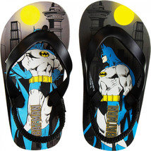 Batman City Sunset Kid&#39;s Flip Flop Sandals Multi-Color - £13.55 GBP