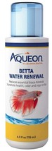 Aqueon Betta Water Reneal Replaces Trace Minerals for Aquariums - $30.65