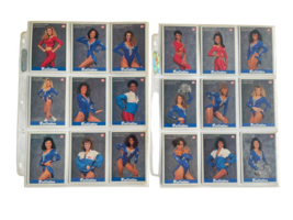 1991 Lime Rock Washington Bullets Dream Team Basketball Cheerleaders 15 Card Set - £9.59 GBP