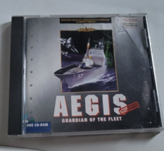 Aegis Guardian Of The Fleet CD-Rom Game Nice Cover Gaming Collectible Nice - £10.27 GBP