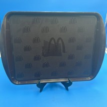 Vintage McDonalds Collectible Brown Plastic Serving Tray 17” x 12”-hts 1989 - £13.16 GBP