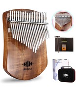 21 Keys Solid Koa Kalimba Thumb Piano, Single Solid Wood Flat-Board Prof... - £66.76 GBP