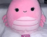 Squishmallows Simone the Pink Shrimp 8&quot; NWT - £11.96 GBP