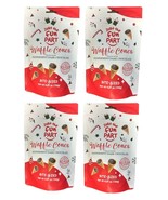 4x Just The Fun Part Bite-Size Crispy Mini Waffle Cones Peppermint Dark ... - $29.69