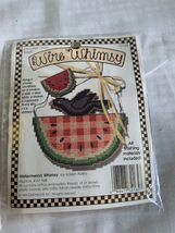 Wire Whimsy Watermelon Whimsy Counted Cross Stitch Kit - New - $8.87
