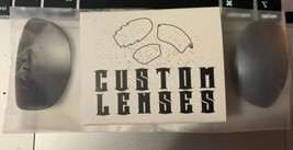 Custom Lens , Lens Replacement Compatible Oakley Flak Jacket Silver Mirror - £15.72 GBP