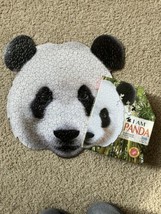 I AM Panda Animal Head-Shaped Jigsaw Puzzle 300 pcs 17” x 16” Madd Capp Puzzles - £17.17 GBP