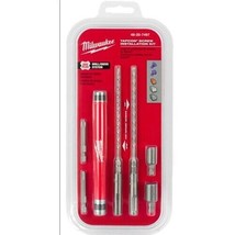 Milwaukee 48-20-7497 Carbide Drilling Concrete Screw Installation Kit - £44.27 GBP