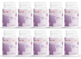 10 Pack Yoni Balance, vitaminas y minerales para mujer-60 Cápsulas x10 - £221.57 GBP