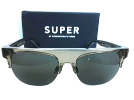 New RetroSuperFuture Andrea 410 Clear Gray Men&#39;s Sunglasses Italy - £123.55 GBP