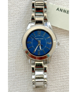 Annie Klein Silver-Tone w/Blue Dial Women&#39;s Watch (AK/3105) - MSRP $65 (... - $940.68 MXN