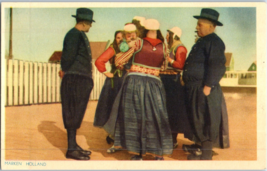 Vintage Volendam Holland Postcard - £18.16 GBP