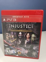 Injustice Gods Among Us Ultimate Edition PS3 Greatest Hits CIB Tested - £10.10 GBP
