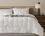 California King Comforter Set - Cal King Bed Set 7 Pieces, Pinch Pleat W... - $163.99