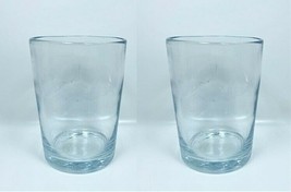 LOT OF 2 Rio High Ball Tumbler Clear 4&quot;diam x 5.6&quot;H - CANVAS - £19.52 GBP
