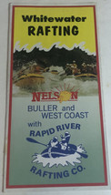 Vintage Whitewater Rafting Brochure Nelson Rapid River BRO12 - £6.96 GBP