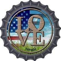 Love Nevada Novelty Metal Bottle Cap 12 Inch Sign - $26.95