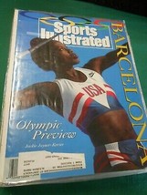 SPORTS ILLUSTRATED ..1992 OLYMPIC PREVIEW..BARCELONA...........FREE POST... - $12.46