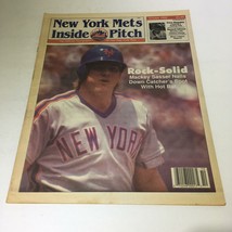 Mets Newspaper Oct 1990 Mackey Sasser Nails Down Catcher&#39;s Spot w/ Hot Bat - £22.85 GBP