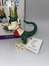 GATORS GALORE Baking Gator Artist Tom Cardamone 6”  Limited 2003 - £17.84 GBP