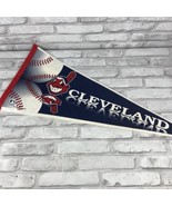 Tag Express Cleveland Indians Full Size Baseball Pennant Vintage 90’s  - £12.17 GBP