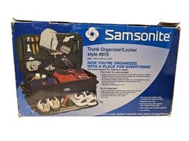 Samsonite Collapsible Black Trunk Organizer  Locker Bag 24”L  X 14”W X 10”H - $24.50