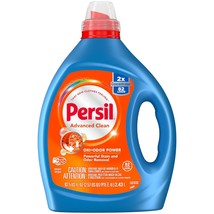 Persil Advanced Clean Oxi+Odor Power, Liquid Laundry Detergent, High Efficiency  - $33.99