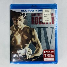 New! Rocky IV (Blu-ray, DVD, 1985) Stallone Weathers Lundgren - £11.57 GBP