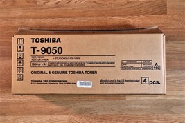 4Pack Toshiba T-9050 Toner Cartridges e-STUDIO905/1105/1355 -Same Day Shipping! - $148.50