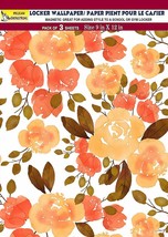 Magnetic School Locker Wallpaper (Full Sheet Magnetic) - Flowers - vr26 - $24.70