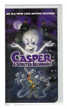 Casper A Spirited Beginning VINTAGE VHS Cassette in Clamshell Case - £11.60 GBP