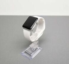 Apple Series 3 38mm Silver Aluminum Case White Band MQKU2LL/A image 2