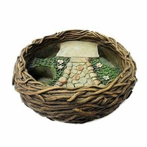Ebros Mini Fairy Garden Bird Nest Planter Pot For DYI Mini Garden - £24.76 GBP